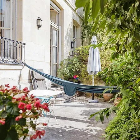 Appt With Garden Near Jardin Du Luxembourg